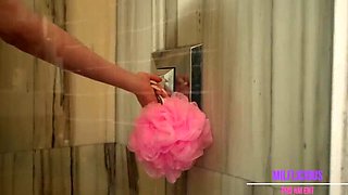 Hot Redhead Stepmom Jessica Aaren Lets Me In The Bathroom For Urgent Blowjob & Rough Doggystyle