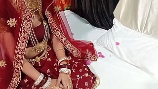 Desi Newly Married Couple Wedding Night MMS Leaked - First Time Anal with Indian Bride