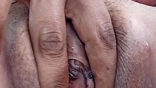 Extreme Close-up Pussy, Spread Open...