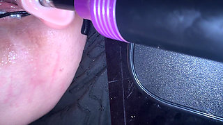 Submissive Wife Machine Fucking Multiple Orgasms