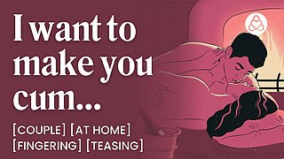 ASMR Audio Porn: Romantic Fuck with your Boyfriend by the Fireplace - At Home & Fingering - Erotic Audio Roleplay for Women