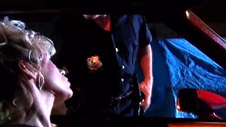 British mature MILF gives blowjob and lick balls