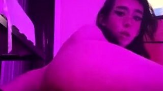 Perfect Angel Homemade Late Night Anal Play With Dildo