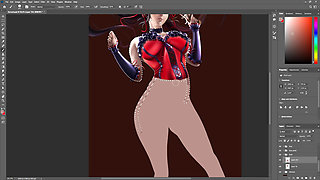 Kurumi timelapse sfw date a live