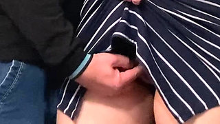 I Let Stranger Touch My Pussy Under The Dress in The Subway