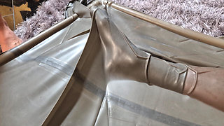 Slave Fixed in Vacuum Bed and Used