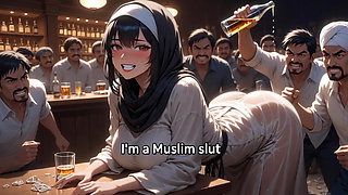 Muslim Babes Twerking Comp: Beer-Soaked Sluts Grouped in Indian Bars