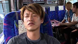 Uncensored Full JAV Creampie Gangbang at Bus Trip