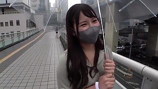 クリ大きめのパイパン女子大生がクンニで悶絶してビッチなフェラ