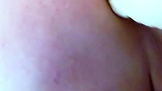 The young skinny teen only wanted sex with her boyfriend but she should also finger her boyfriend anal with a rubber glove