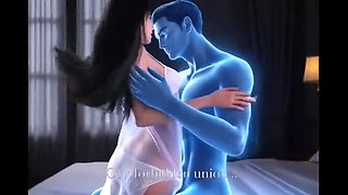 Lonely Young Beauty Gets Fucked by a Handsome Ghost at Night