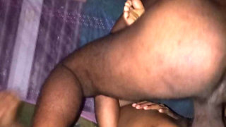 Desi Indian Romance Real Couple Scene on the house