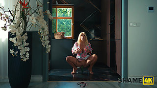 SHAME4K. MILF tried everything but cock and cum feel the best