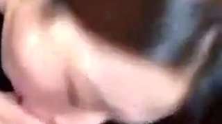 Nerdy Asian Amateur Swallows First Load