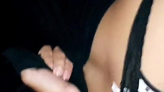 Hot Little Pussy on My Stepdaughter's Fours