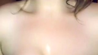 Nasty brunette pornstar with big boobs