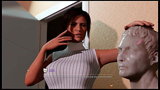 Croft Adventures [ Hentai Game Parody ] Ep.7 Big Black Cock Titjob and 3some with the Librarian and Bwc!