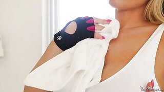 Consummate Olivia Austin at straight hair smut