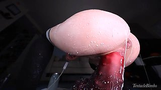 College Girl Rides MONSTER COCK And Gets FILLED With CUM