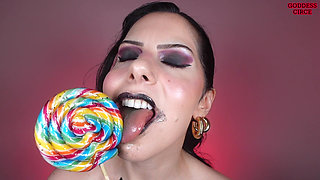 All Black, Except the Lollipop - Stroke Your Cock for Me, Loser