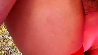 Soldier fucks dirty teen Olly outdoor and gives her a cumshot