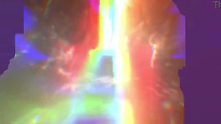 A lesbo couple prepping to plunge a humungous weenie into their bums