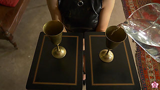 Mila’s Slave Training by Mistress Roxy: High Heels, Predicament & Strapping Punishment