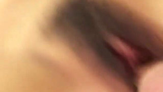 Japanese Teen Ivannah with Hairy Pussy Fucked in the Ass by a Big Cock During Interracial