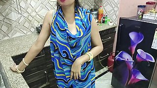 Bhabhi served yummy tea of her breast milk to padosi and gave him a to drink his thick cum (Hindi audio)