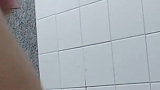 Peeing in a Public Bathroom