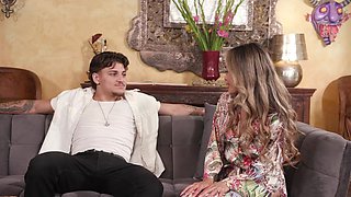 Victor Ray's massive Asian cock pleases Linda Lan in a wild interracial orgy
