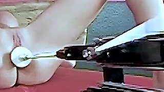 Janin the Bosom Wonder with Machine