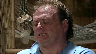 Exotic Seduction Young Brunette and Mature Captain in Paradise