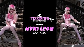 Tia Tizzianni - Pink Schoolgirl Nyxi Stops At Daddy s