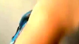Arab GF Flashes Webcam to BF