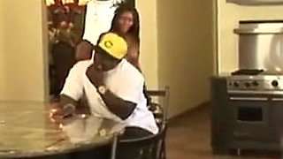 A Very Extreme Gang Bang: 5 Big Black Cocks a Slutty Ebony Chick