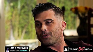 Fascinating Cliff and Lance's reverse cowgirl porn