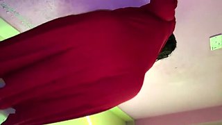 Arab Stepmom With Big Ass & Huge Boobs Cleans Stepson's Room On Eid Day And Seduces Him With Nudes POV