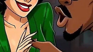 Slut Wife Fucked in Dirty Public Toilet. Cartoon