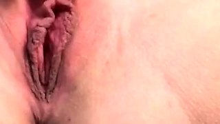 Close up MILF masturbation