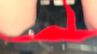 Peeing in Public Toilets - Hairy Pussy, Dirty Panties & Close up Streams