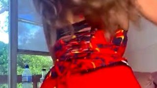 Daddyswallet Masturbates In Sexy Dress