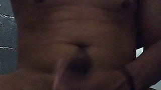 Speed Masturbating Degenerated in Bathroom