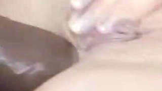 Angelica Wild Masturbates Before Taking a Nice Black Cock in Her Mouth, Pussy, and Ass
