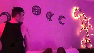 Well Hung White Boy Tears up Tight Black Pussy Bts