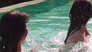Thai teen nstripping her cute asian GF