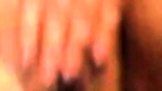 Filipina Amateur Shaves and Masturbates on Webcam