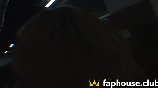 Horny blondie wannabe picks up immense salami to fill her ravenous backside and to give her some muddy excitement