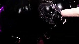 Latex Rubber Catsuit Compilation Video by MILF Fetish Model