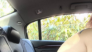 What a Wet Messy Spot Playing with Her Outdoor Twat